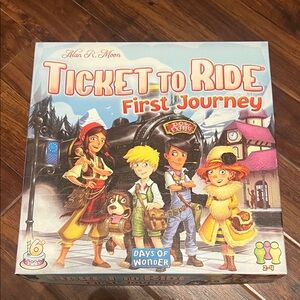 Ticket to Ride: First Journey Board Game